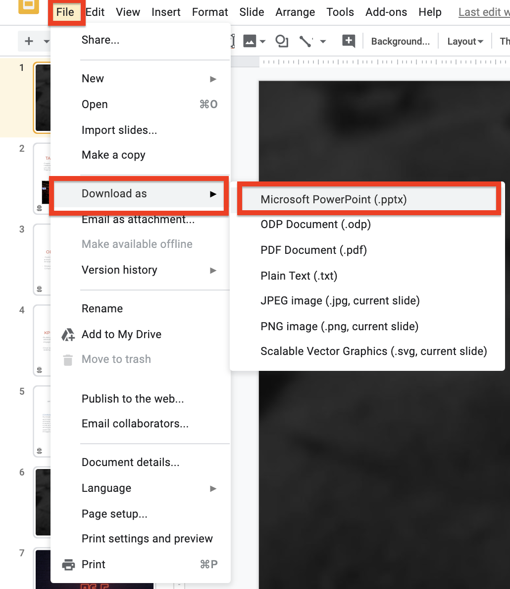 How to Convert Google Slides to PowerPoint (Automatically and Manually)